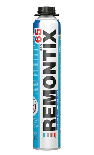 Пена монтажная REMONTIX PRO 65 зимняя